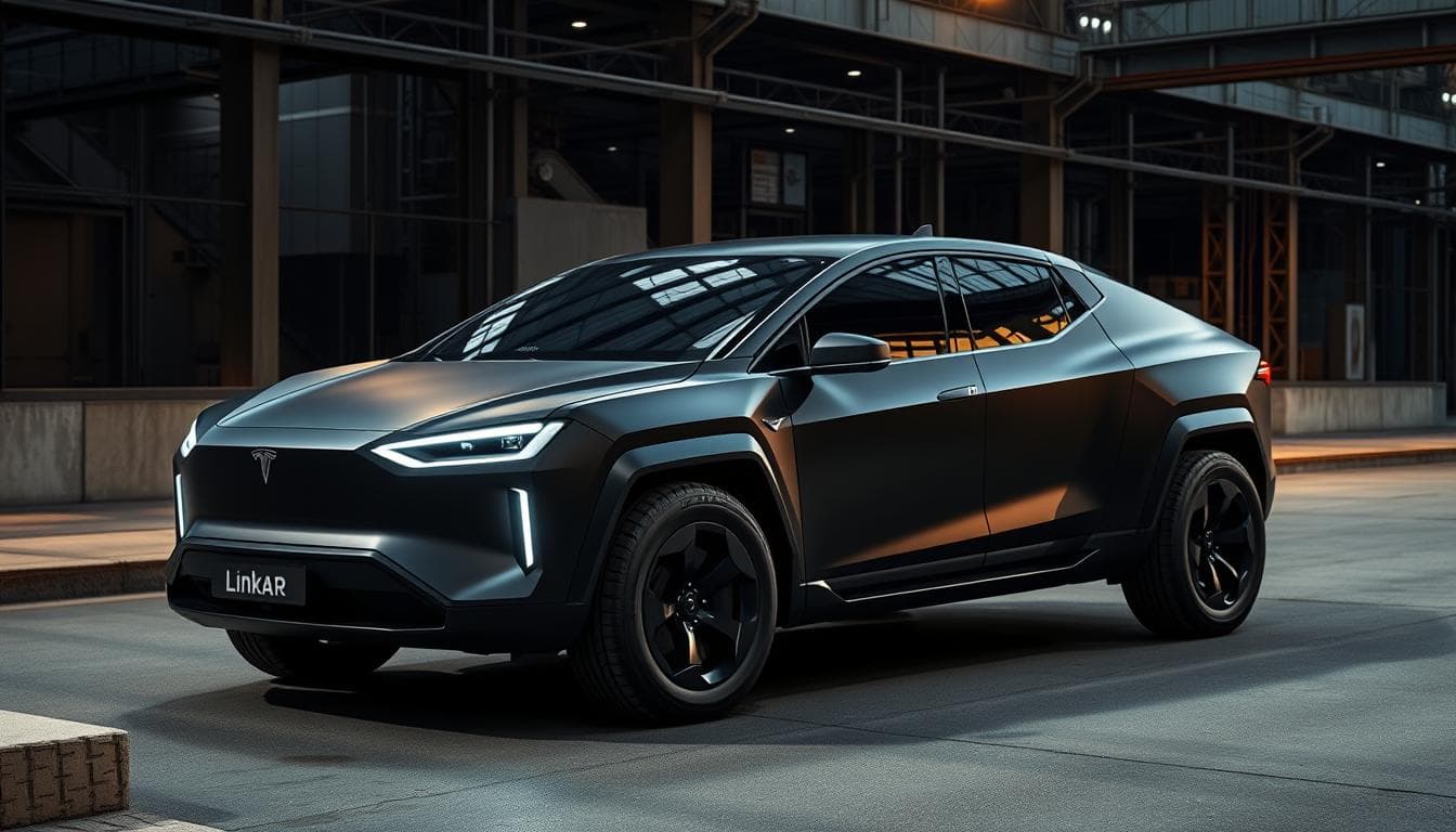 tesla cybertruck matte black