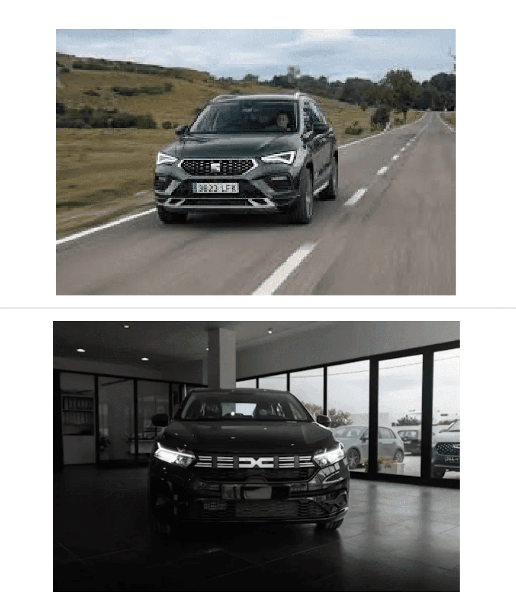 seat ateca dacia duster