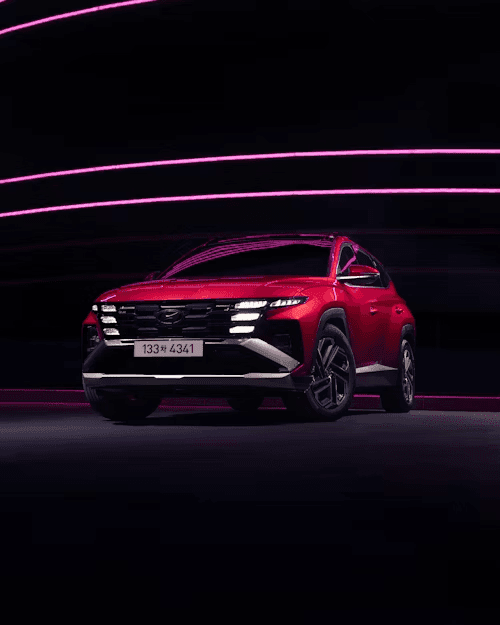 tucson hybride extérieur